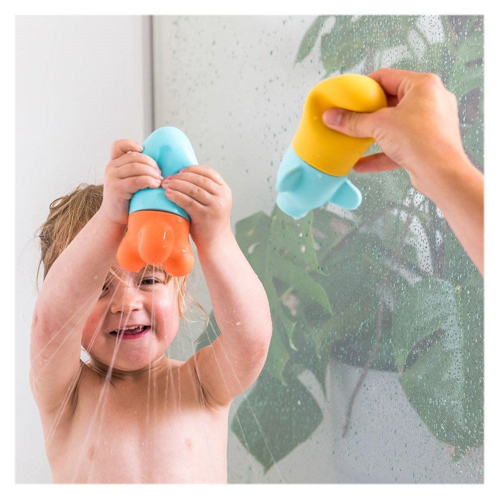 Squeezi Rocket, jucarie stropitoare de baie din silicon