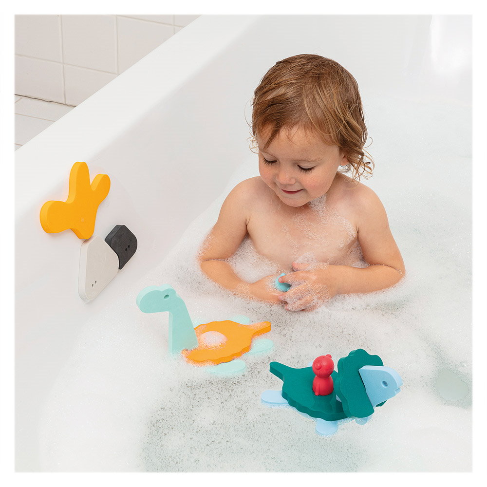 Jucarii de baie din spuma, Lumea dinozaurilor, Quut Toys
