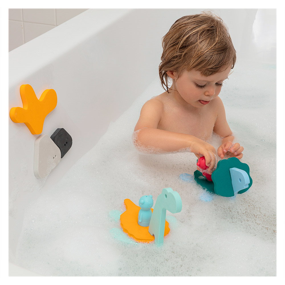 Jucarii de baie din spuma, Lumea dinozaurilor, Quut Toys