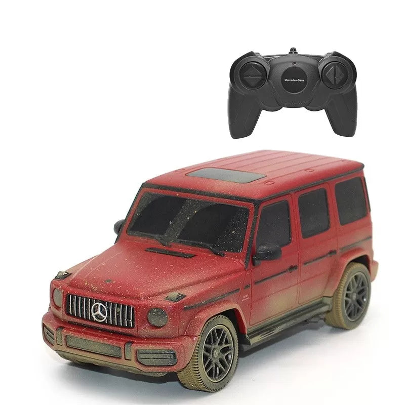 Masina cu telecomanda mercedes-benz g63 amg muddy cu scara 1 la 24