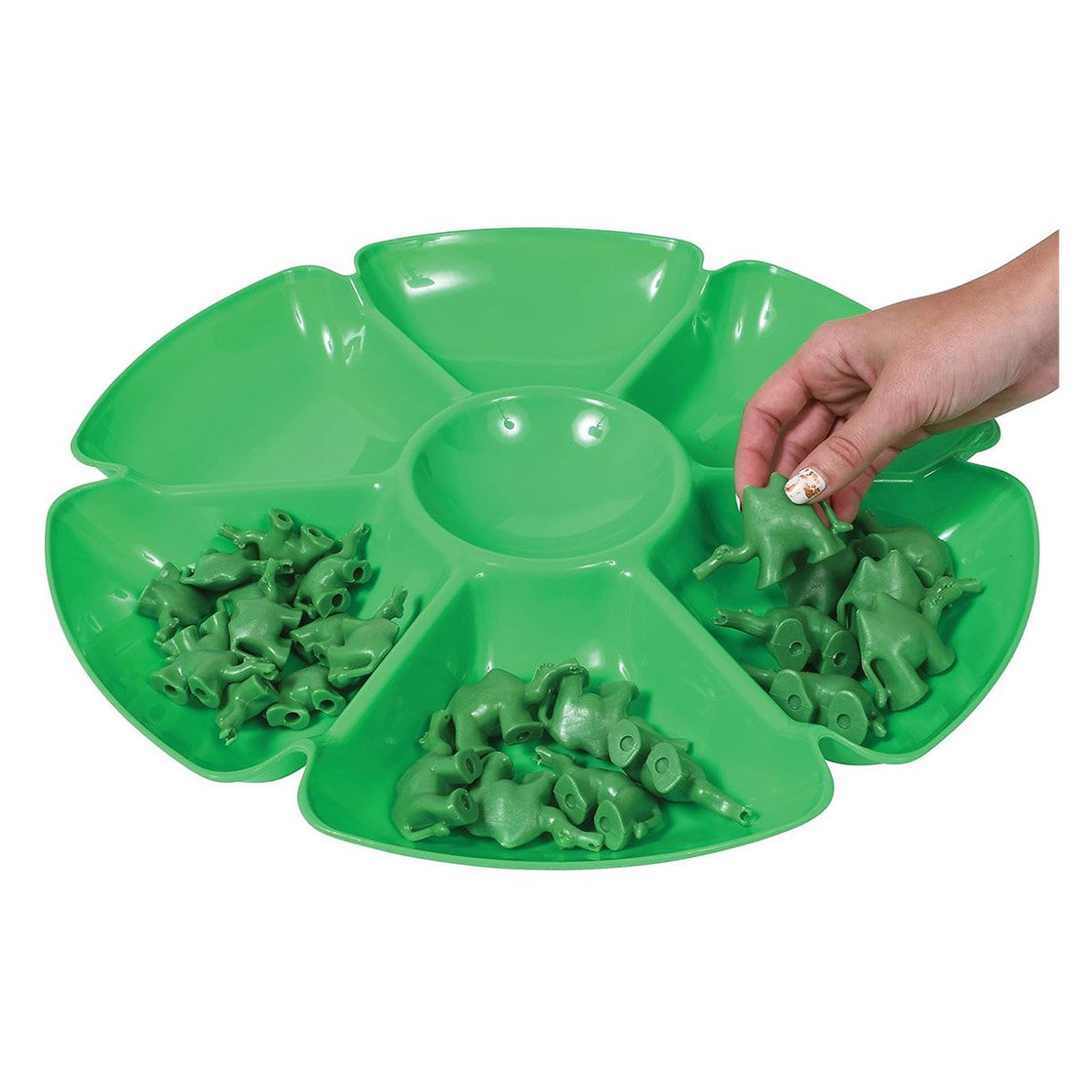 Tavi mari pentru sortare in forma de floare, 6 buc., Tickit