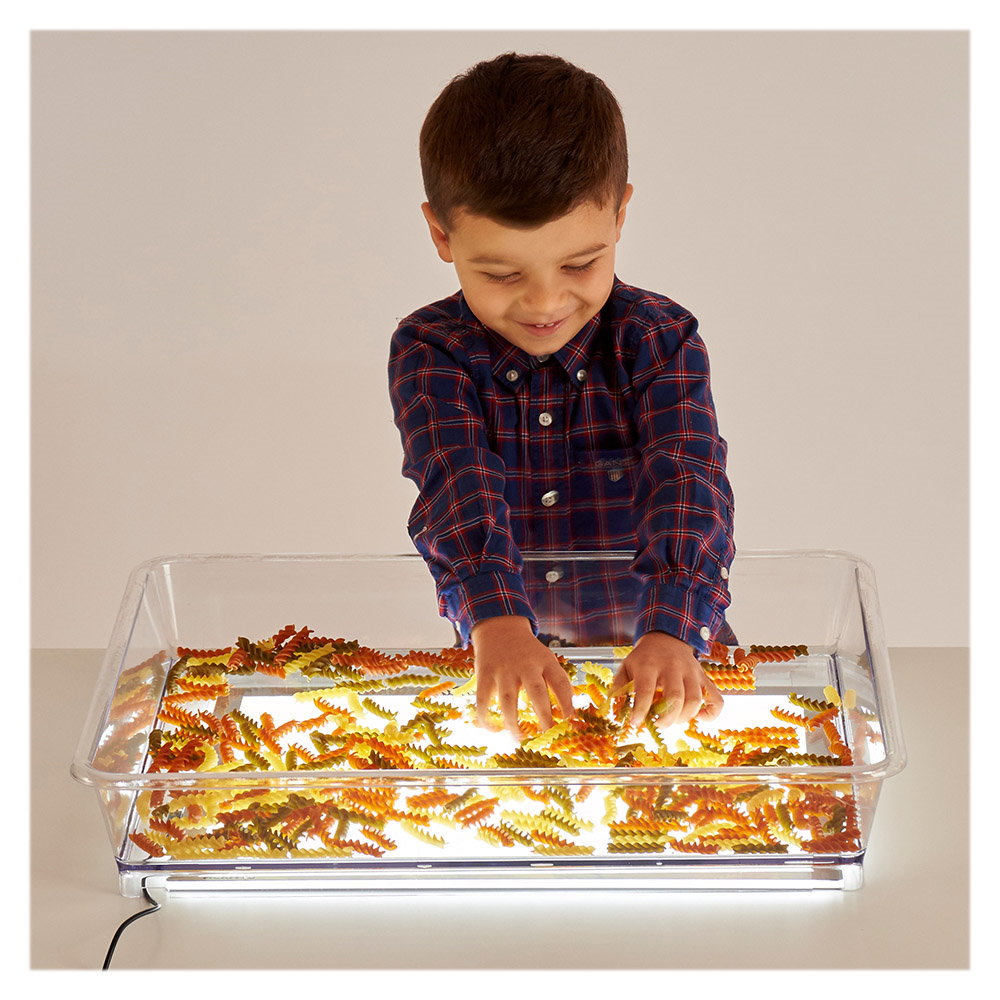 Set senzorial, panou luminos A3 LED cu tava, TickiT