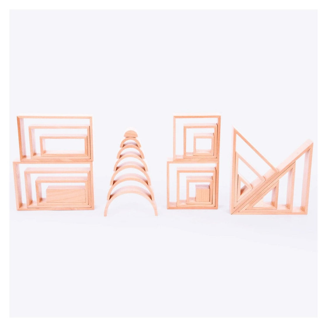 Setul Arhitectului cu 28 de forme geometrice, TickiT