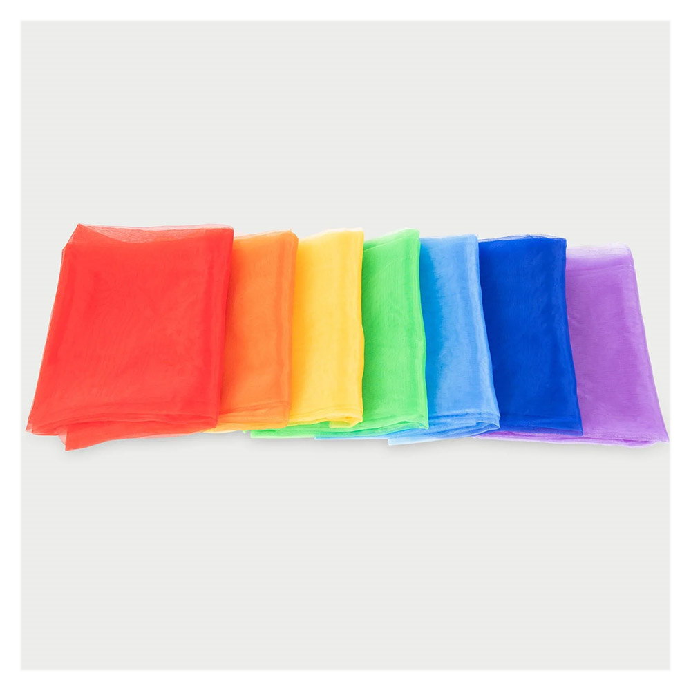 Rainbow Organza, set 7 culori, TickiT