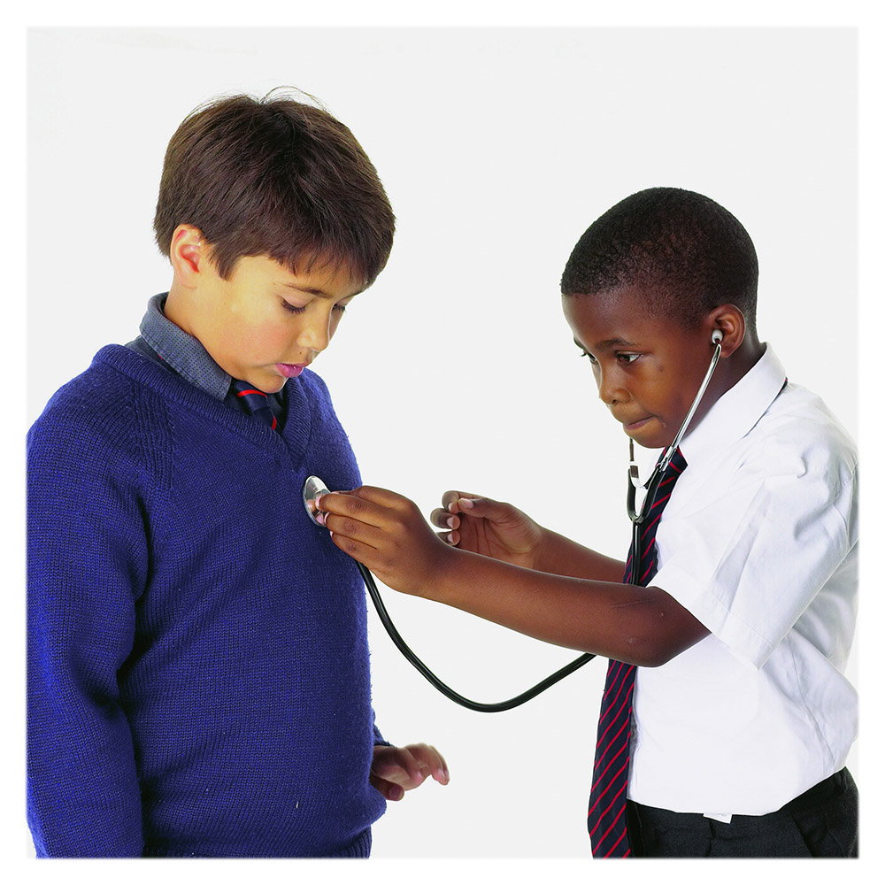 Stetoscop metalic functional pentru copii, TickiT