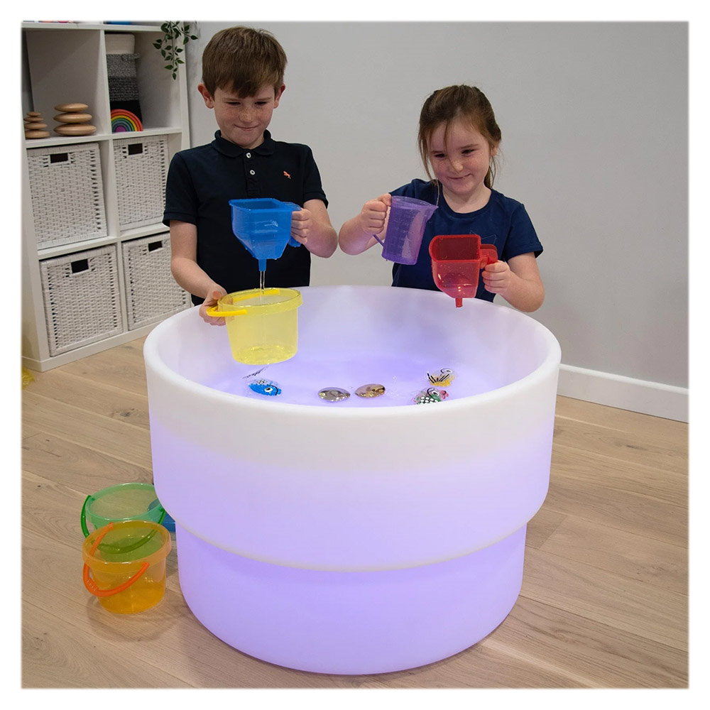 Water Table, masa senzoriala luminoasa cu apa, Tickit