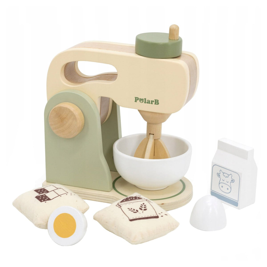 Mixer din lemn cu accesorii, PolarB