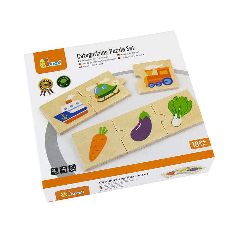 Puzzle de potrivire si sortare Categorii