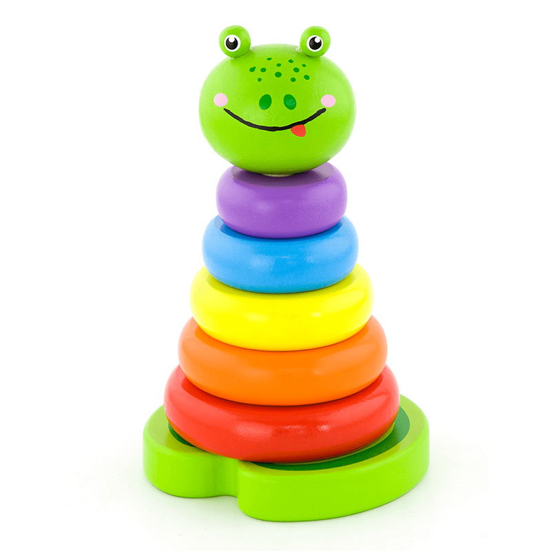 Turn montessori din lemn, Broscuta
