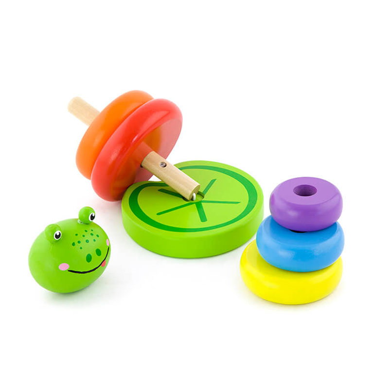 Turn montessori din lemn, Broscuta