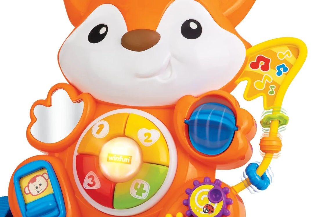 Winfun antemergator vulpe cu lumini si sunete