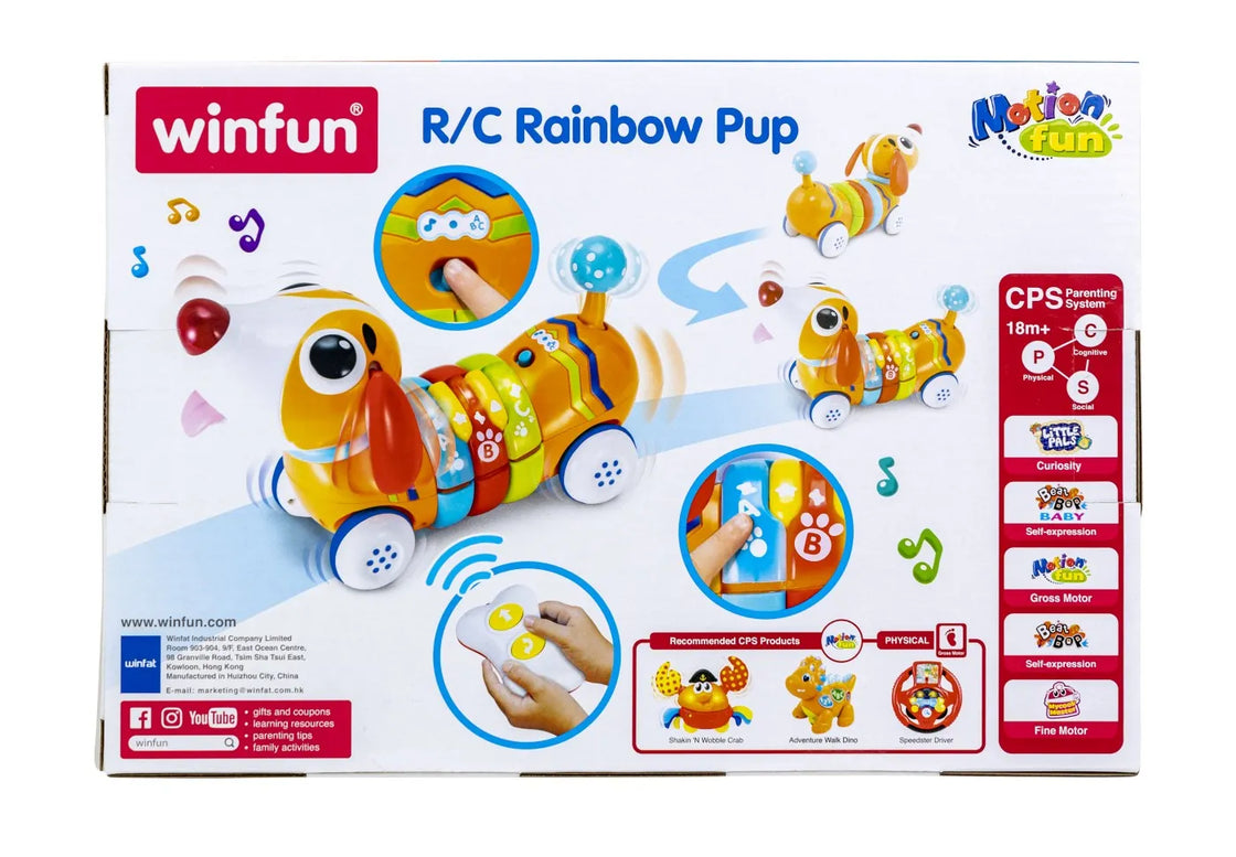 Winfun catelus cu telecomanda