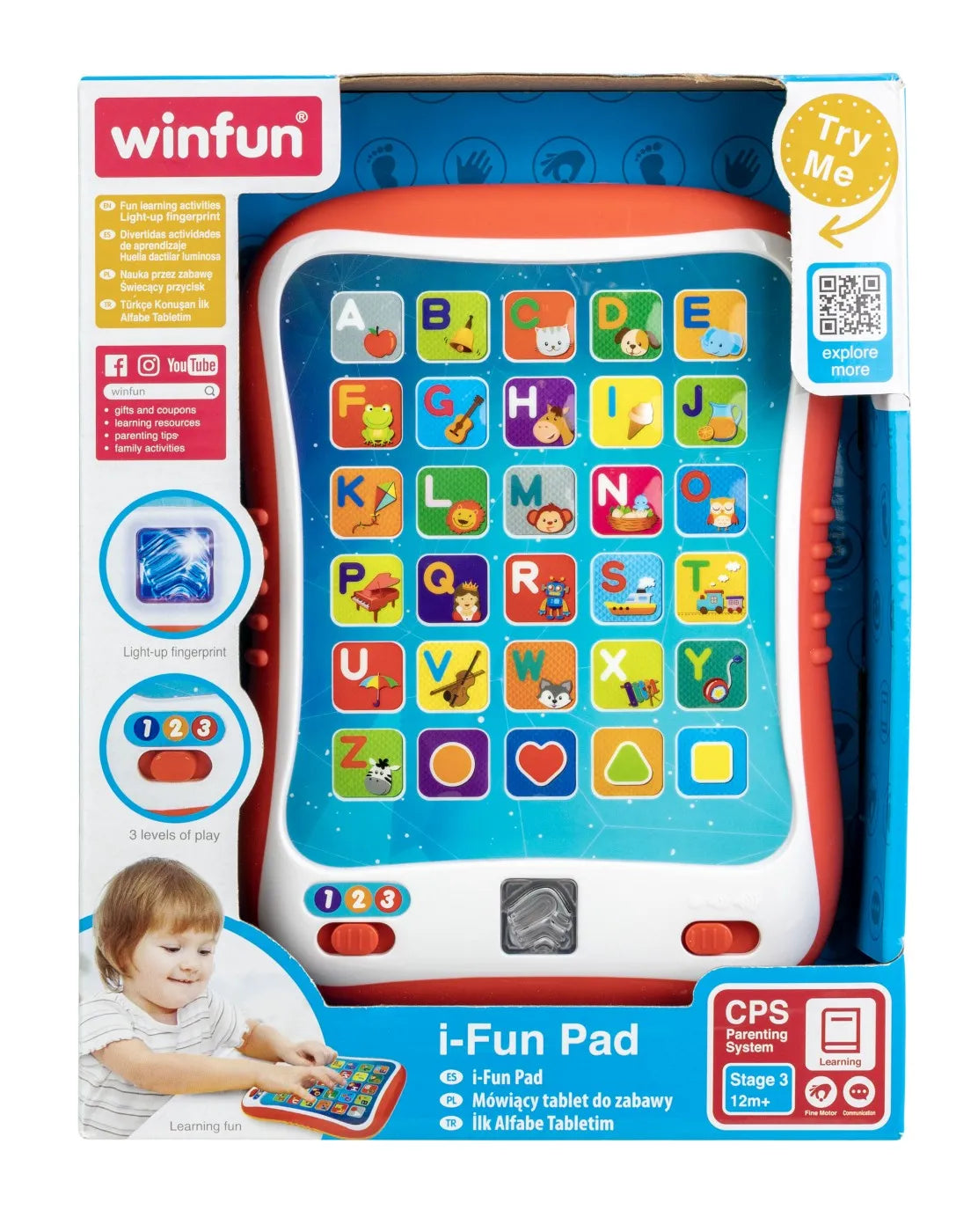 Winfun tableta educativa interactiva