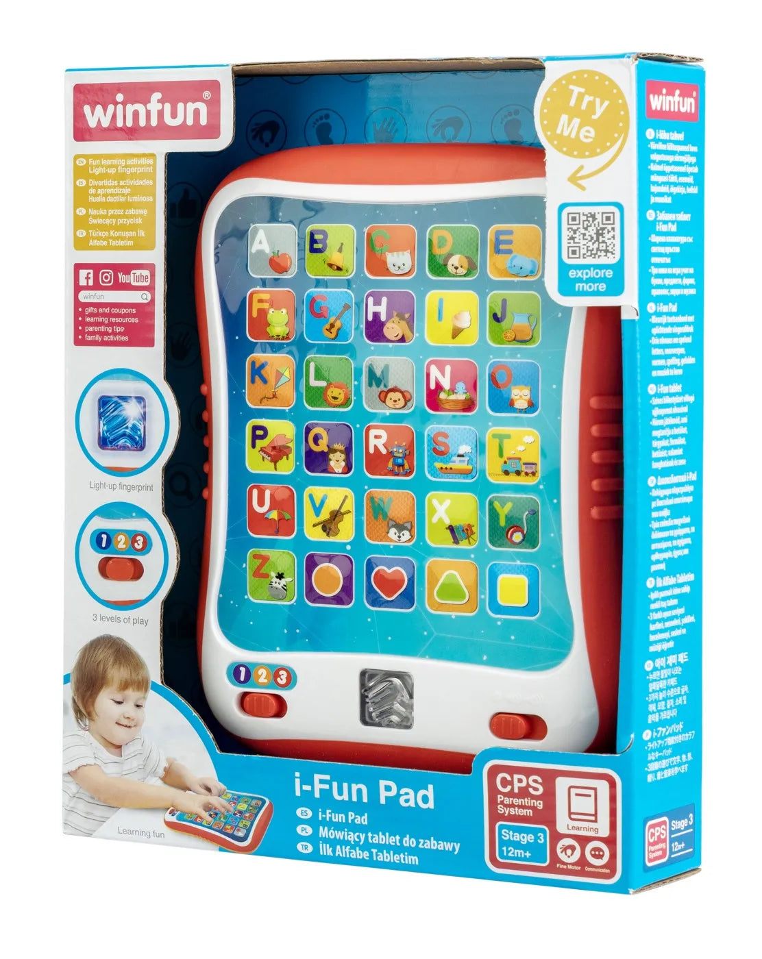 Winfun tableta educativa interactiva