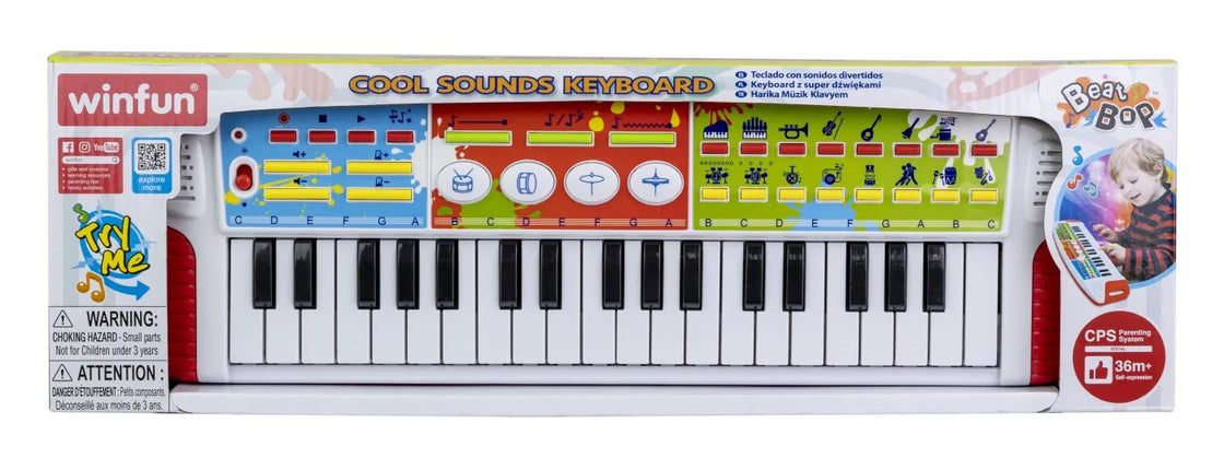 Winfun orga electronica 37 taste