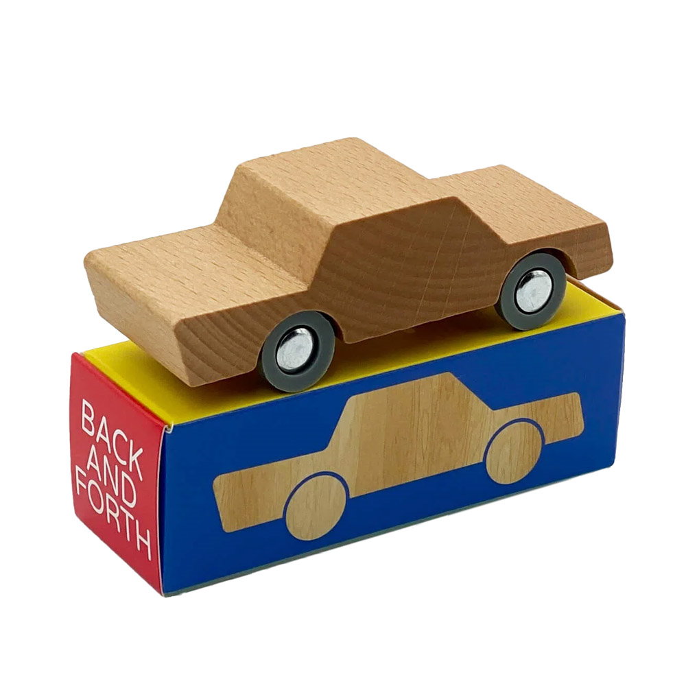 Masinuta handmade din lemn, Waytoplay, natur