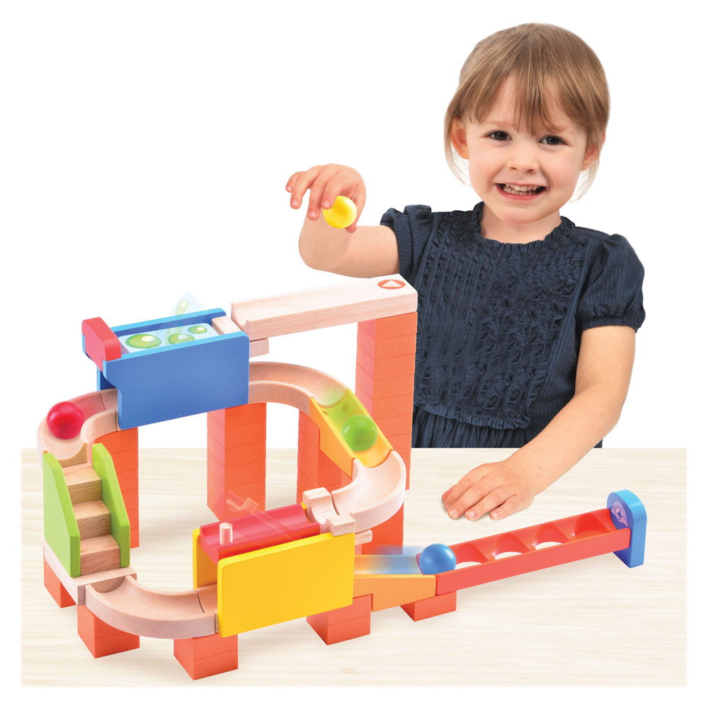 Traseu cu bile din lemn Flipper, Wonderworld