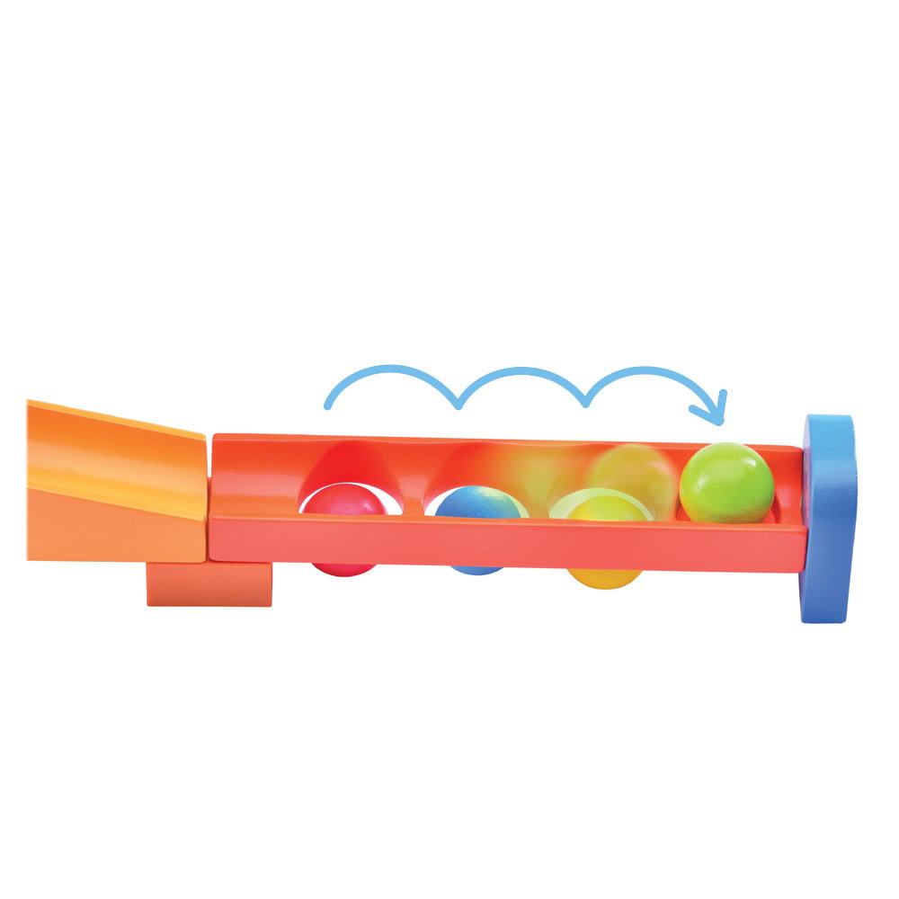 Traseu cu bile din lemn Flipper, Wonderworld