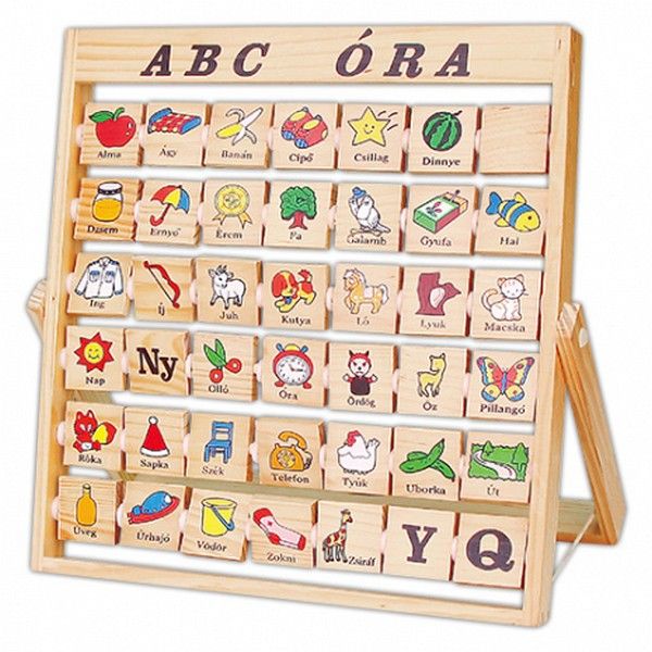 ABC óra, játszva tanuljuk a betűket