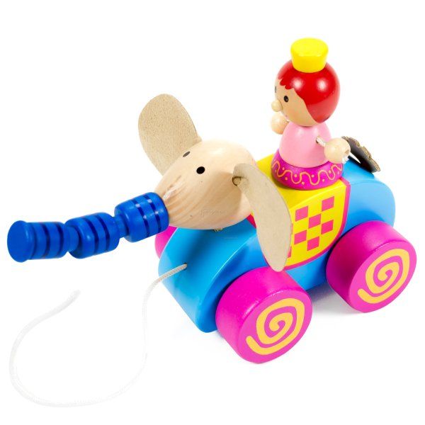 Jucarie de tras elefant
