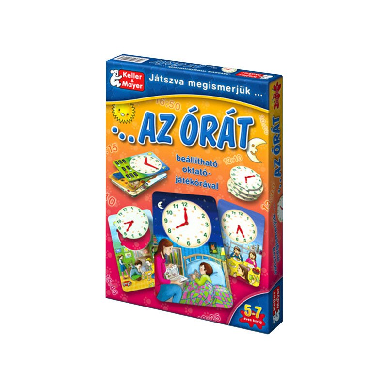 Játszva megismerjük az órat