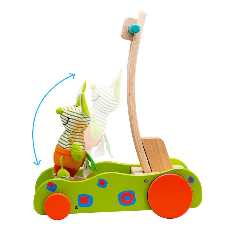 Antemergator din lemn Iepurasii saltareti