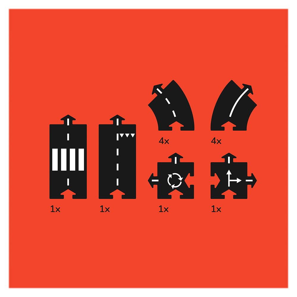 Traseu auto Waytoplay, Ringroad, 12 piese